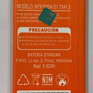 BATERIA NYX1800A65x57 NYX LUX 1800 MAH - Globalcell